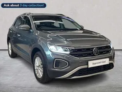 Grey Used 2024 VW T-Roc Life SUV | £25,155 (Fair price)