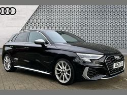 Black Used 2021 Audi S3 Sportback Comfort Hatchback | £29,490