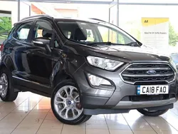Grey Used 2018 Ford Ecosport Titanium SUV | £9,080 (Fair price)
