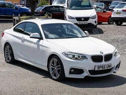 White Used 2016 BMW 218 M Sport Coupe | £12,450 (Expensive)