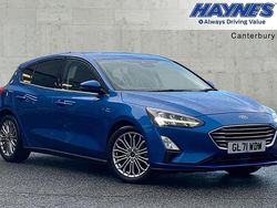 Blue Used 2022 Ford Focus Titanium X Hatchback | £13,999 (Good price)