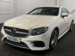 White Used 2017 Mercedes E220 AMG line Coupe | £14,999 (Fair price)