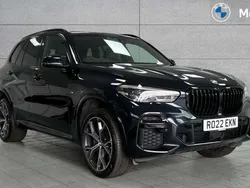 Carbon black Used 2022 BMW X5 M Sport SUV | £42,811 (Fair price)