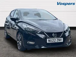 Black Used 2022 Nissan Micra Tekna Hatchback | £14,200 (Fair price)