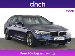 Blue Used 2017 BMW 520 M Sport Estate | £17,099 (Fair price)