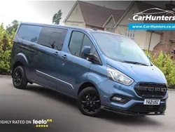 Blue Used 2021 Ford Transit Custom Limited Van | £23,394