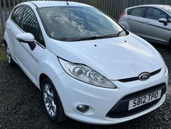 White Used 2012 Ford Fiesta Zetec Hatchback | £1,895 (Good price)