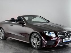 Red Used 2018 Mercedes E300 AMG Line Premium Plus Cabriolet | £18,700 (Good price)