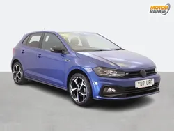 Blue Used 2021 VW Polo R-line Hatchback | £15,895 (Fair price)