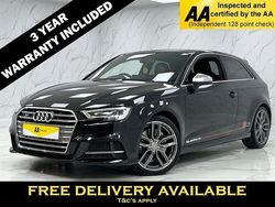 Black Used 2017 Audi S3 Sportback Design Hatchback | £17,345