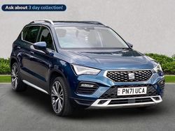 Blue Used 2021 Seat Ateca Xperience Lux SUV | £16,525 (Good price)