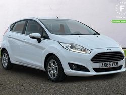 White Used 2015 Ford Fiesta Zetec Hatchback | £8,199 (A bit pricey)