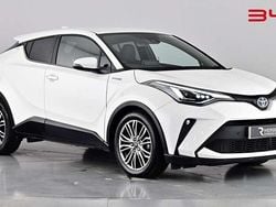 Pure white Used 2021 Toyota C-HR+ SUV | £18,860