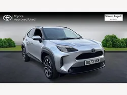 Silver Used 2024 Toyota Yaris Hybrid Design Hatchback | £22,029 (Expensive)