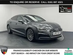 Grey Used 2017 Audi A5 Sportback S-Line Hatchback | £15,940 (Fair price)