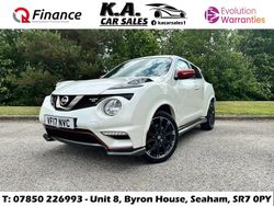 White Used 2017 Nissan Juke Nismo RS SUV | £9,499 (Expensive)
