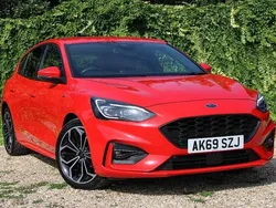 Red Used 2019 Ford Focus ST-Line X Hatchback | £13,712 (Fair price)