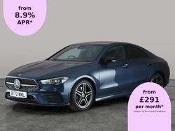 Blue Used 2022 Mercedes CLA200 Executive Coupe | £21,805 (Fair price)