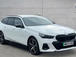 White Used 2024 BMW i5 M Sport Sedan | £50,000