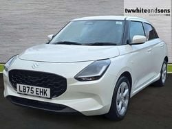 White New 2025 Suzuki Swift Hatchback | £17,950 (Good price)