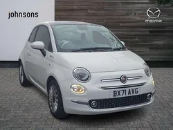 White Used 2021 Fiat 500 Dolcevita Hatchback | £10,690 (Fair price)