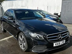Black Used 2018 Mercedes E220 Premium Sedan | £10,495 (Fair price)