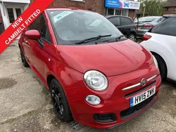 Red Used 2015 Fiat 500 S Hatchback | £2,495 (Super price)