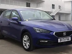 Blue Used 2021 Seat Leon SE Hatchback | £13,799 (Fair price)