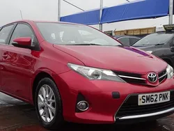 Red Used 2012 Toyota Auris Hatchback | £3,995