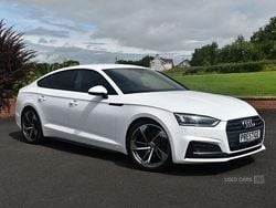 White Used 2019 Audi A5 S-Line Coupe | £16,990 (Fair price)
