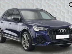 Blue Used 2022 Audi Q3 Black Edition SUV | £24,250 (Super price)