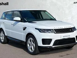 White Used 2021 Land Rover Range Rover Sport HSE SUV | £34,214 (Good price)