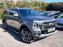 Grey Used 2023 Ford Ranger Platinum Pickup | £41,300 (Fair price)