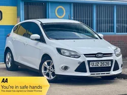 White Used 2012 Ford Focus Zetec Hatchback | £2,499 (Fair price)