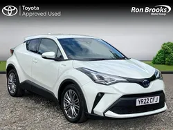 White Used 2022 Toyota C-HR SUV | £21,200 (Fair price)