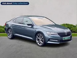 Grey Used 2021 Skoda Superb SportlinePlus Hatchback | £22,190