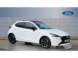 White Used 2024 Mazda 2 Homura-Aka Hatchback | £18,850 (A bit pricey)