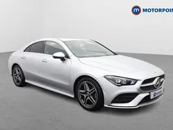 Silver Used 2022 Mercedes CLA180 AMG line Sedan | £23,299 (Fair price)