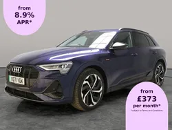 Blue Used 2021 Audi e-tron Black Edition SUV | £25,208 (Super price)