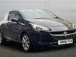 Black Used 2016 Vauxhall Corsa Hatchback | £6,790 (Fair price)