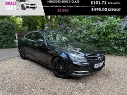 Black Used 2013 Mercedes C220 AMG Coupe | £4,950 (Fair price)