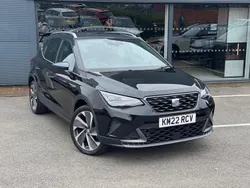 Black Used 2022 Seat Arona FR Sport SUV | £15,795 (Fair price)
