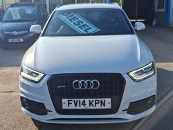 White Used 2014 Audi Q3 S-line plus SUV | £9,195 (Fair price)