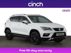 White Used 2018 Seat Ateca 4Drive SUV | £15,549 (A bit pricey)