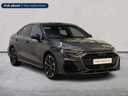Grey Used 2024 Audi S3 Black Edition Sedan | £42,255