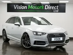 White Used 2018 Audi A4 S-Line Estate | £9,480 (Super price)