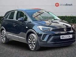 Special metallic diamond black Used 2022 Vauxhall Crossland Design Edition SUV | £11,593 (Fair price)