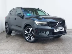 Black Used 2024 Volvo XC40 Ultra SUV | £35,998 (Expensive)