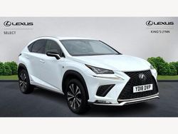 White Used 2018 Lexus NX300h Sport Line SUV | £21,581 (Fair price)