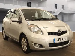 Silver Used 2011 Toyota Yaris Hatchback | £5,995 (Fair price)
